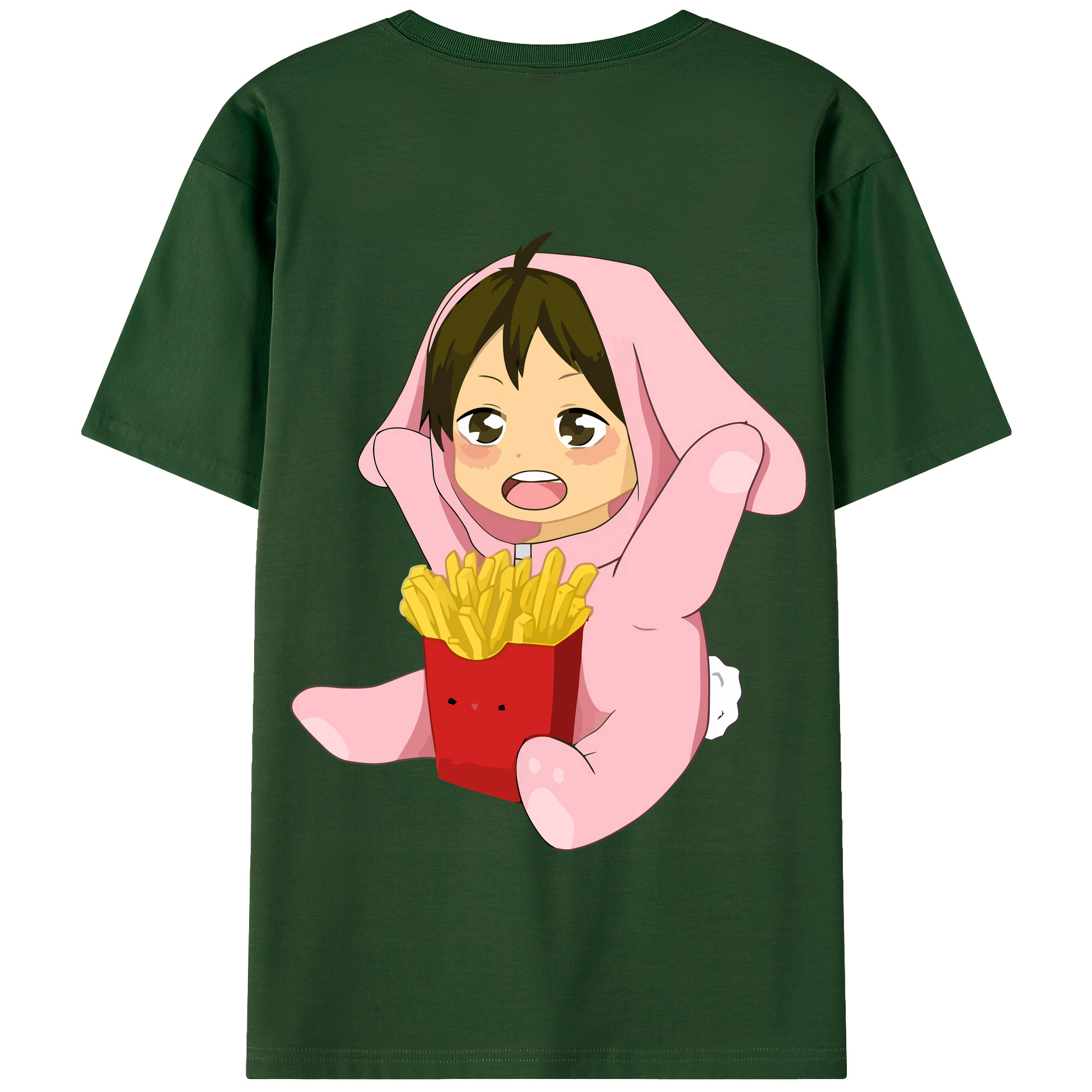 （画像用） ハイキュー!! Haikyu!! 綿100％半袖Tシャツ（背面プリント）
